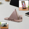 Pyramid Brown Mobile Stand