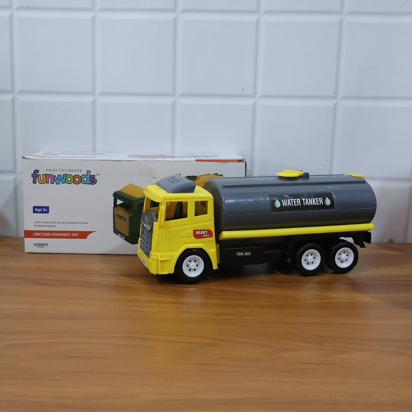 Funwoods Water Tanker Toy Truck - (1 Pc)