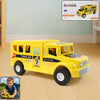Funwoods Friction-Powered School Bus Toy - (1 Pc)