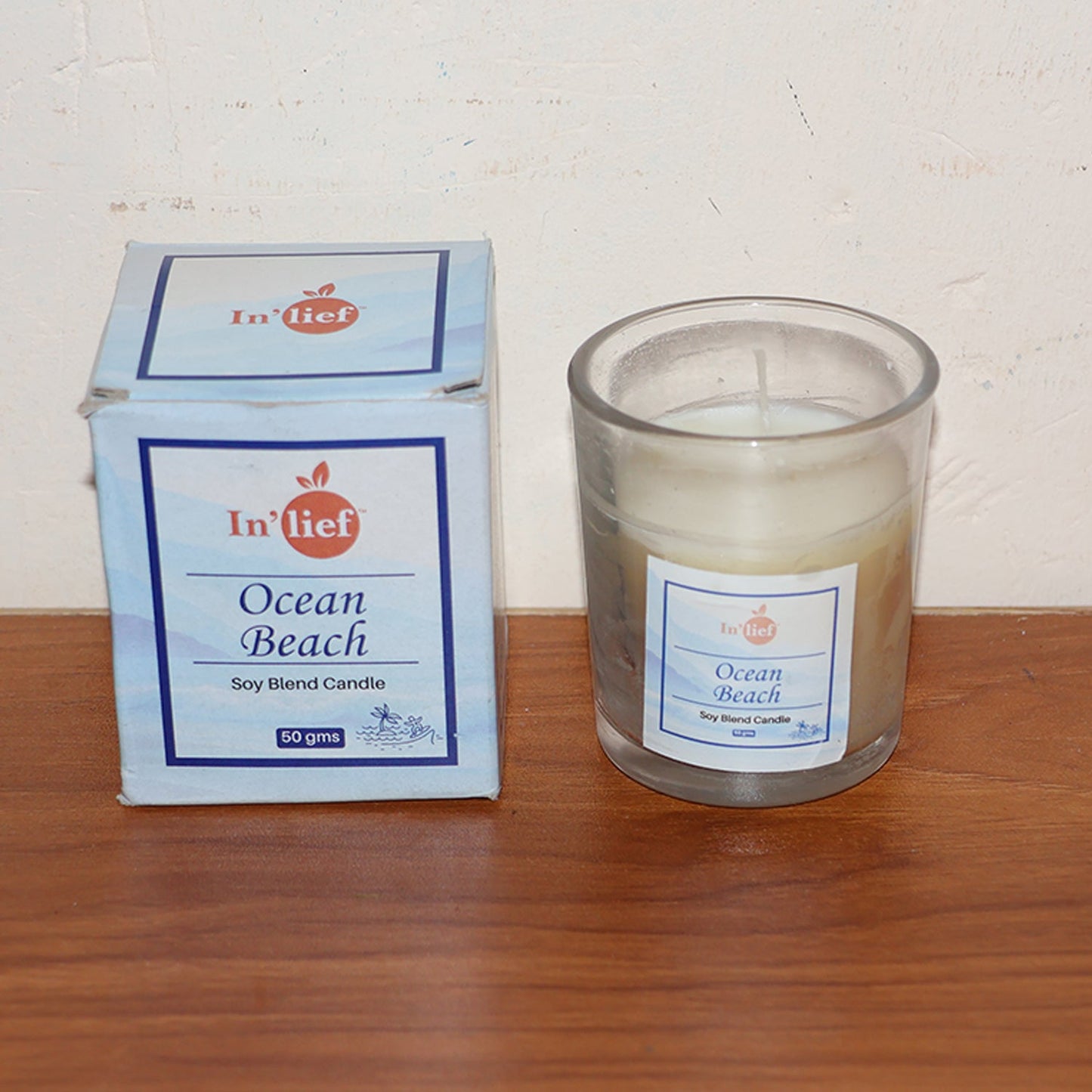 In'lief Scented Votive Jar Candle - (1 Pc / 50 Gm)