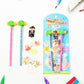 Fun Candy Design Pencil Set with Accessories (1 Set )