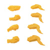 Cute Chicken Wing & Leg Erasers for Kids & Students (8 Pc Set)