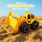 Funwoods Friction-Powered Front Loader / Bulldozer Toy - (1 Pc)