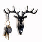 Deer Head Self Adhesive Wall Door Hook Hanger