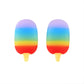 Jelly Popsicle Erasers – Cute & Fancy Mini Erasers for Kids (2 Pc Set, Mix Design)