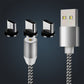 3 in 1 Magnetic Multi Charging Cable (1 Pc)