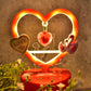 Heart-Shaped Decorative Love Showpiece (1 Pc)