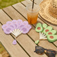 Foldable Pocket Fan with Keychain (1 Pc)