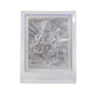Elegant Silver Saraswati Maa Photo Frame with Stand (1 Pc)