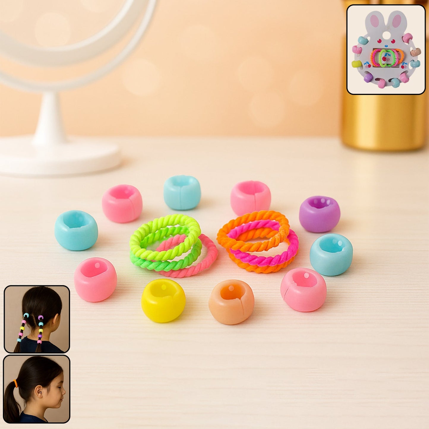 Hair Clip & hairband Accessories Set for Girls (1 Set)