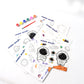 Cosmic Space Theme Kids Painting and Coloring Kit