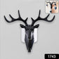 Deer Head Self Adhesive Wall Door Hook Hanger